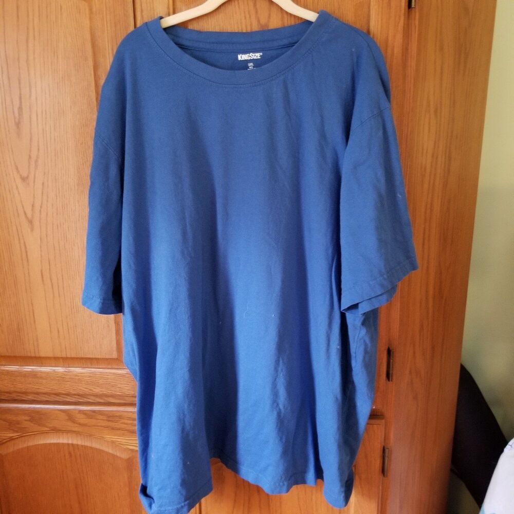KingSize brand short sleeve t-shirt size 3xl big blue